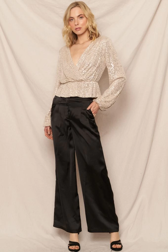 Sophie Blouse In Silver - Image 5