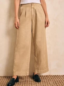 Cotton Canvas Trouser