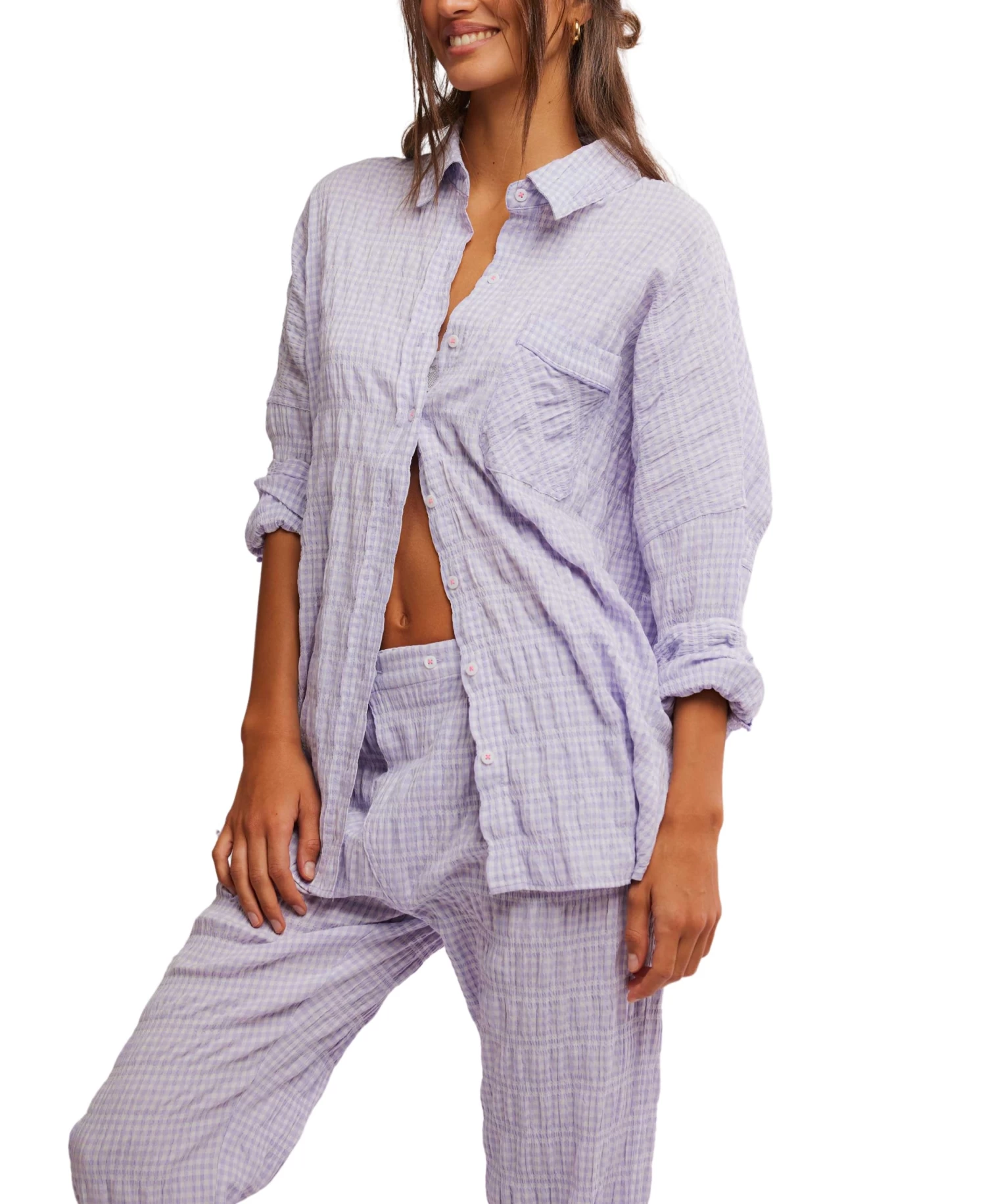 FREE PEOPLE Cloud Ten Sleep Shirt