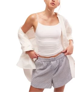 FREE PEOPLE Anywhere Anytime Tank In White