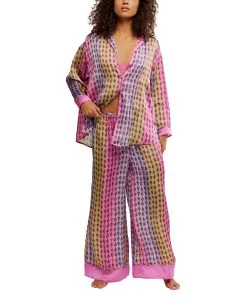 FREE PEOPLE Dreamy Days Pajama Set In Frenzy