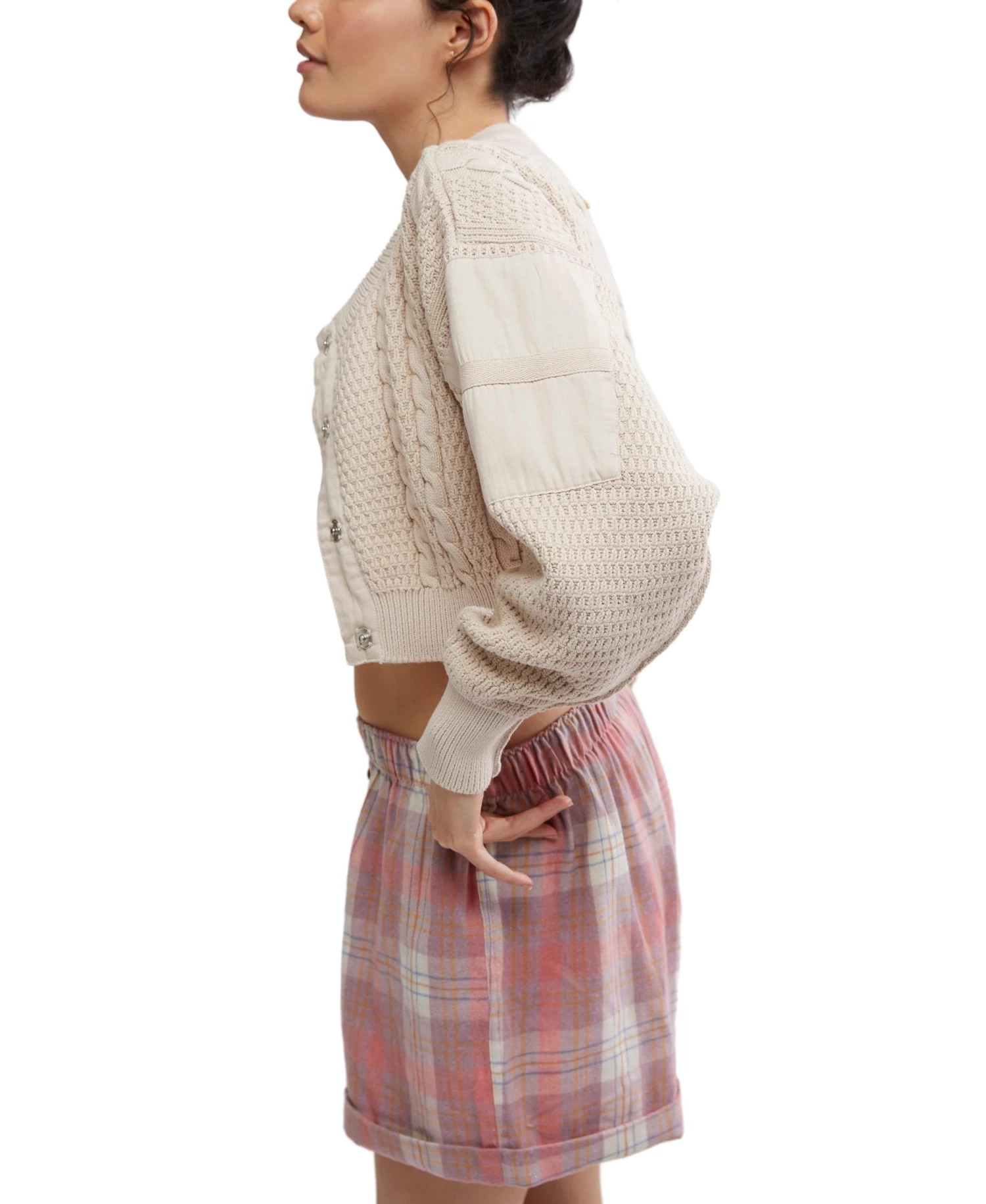 FREE PEOPLE Sunday Morning Boxer In Peachy Pink - Image 2