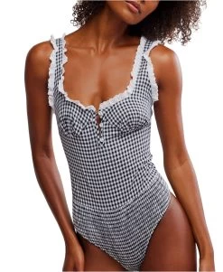 FREE PEOPLE Cassie Bodysuit