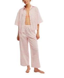 FREE PEOPLE Summer Sleeper Printed Set