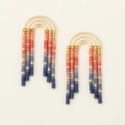 Fringe Earrings In Multi