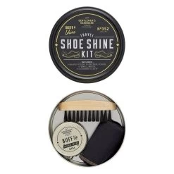 Gentlemen's Hardware Travel Shoe Shine Tin