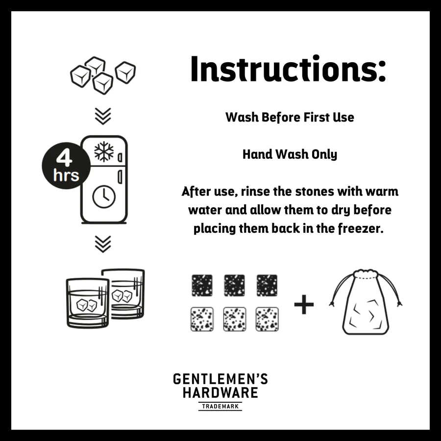 Gentlemen's Hardware Whiskey Chillers - Image 2