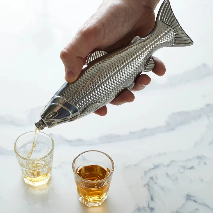 Gentlemen's Hardware Fish Hip Flask - Image 2