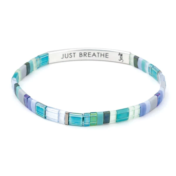 Silver Miyuki Bracelet In Just Breathe - Image 2