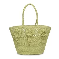 Hampton Tote In Pistachio
