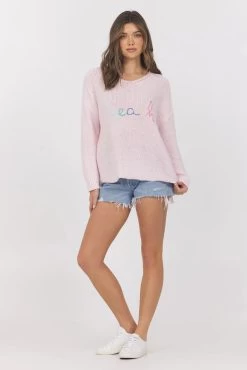 Pink Beach Sweater
