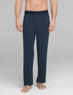 Second Skin Pajama Pant In Dress Blue