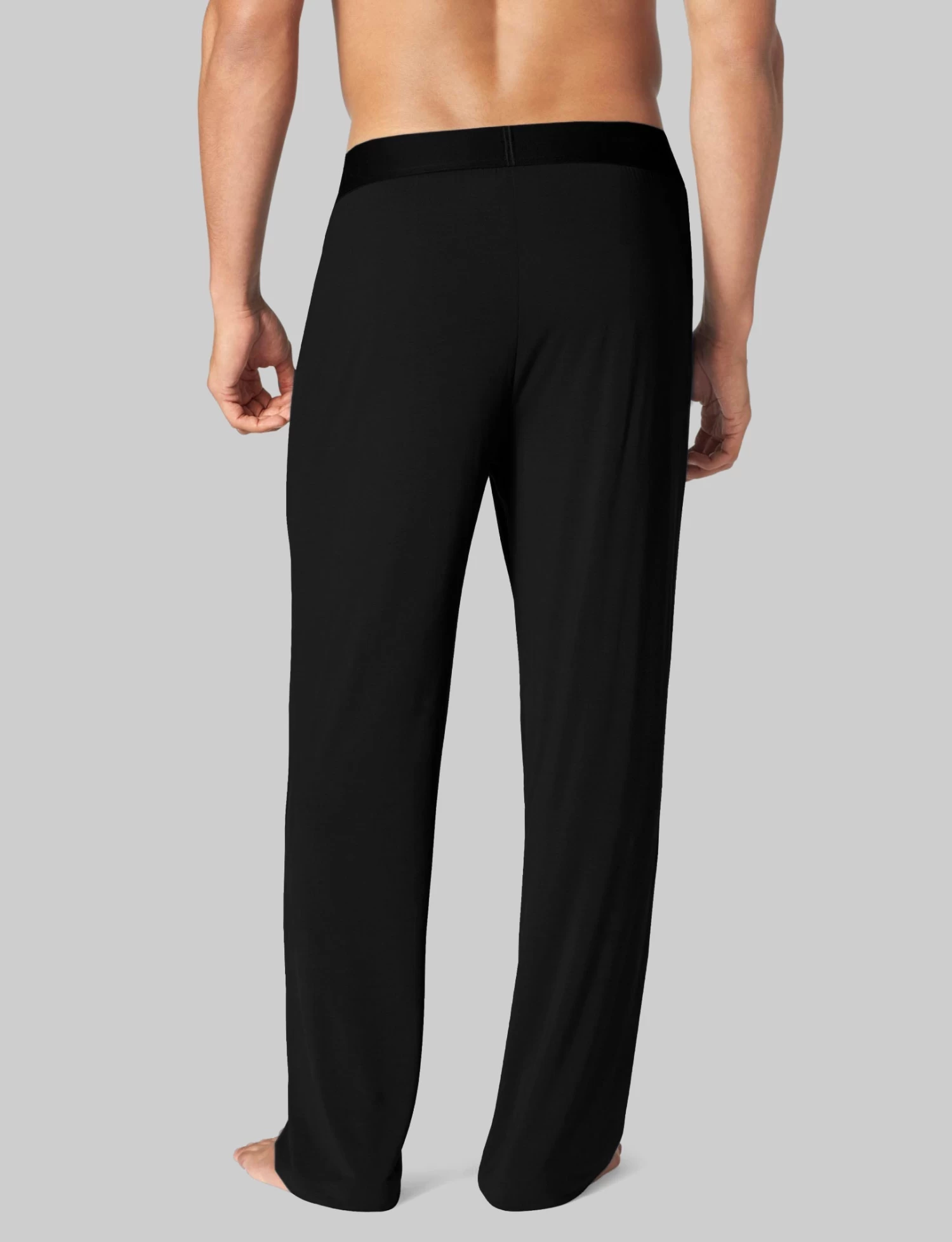 Second Skin Pajama Pant In Black - Image 2
