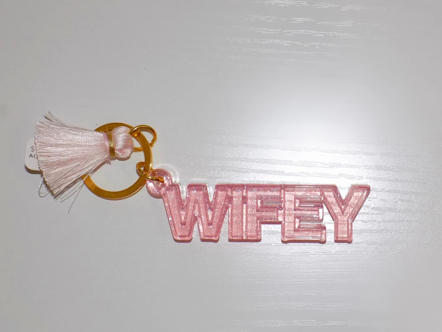 Wifey Acrylic Keychain - Image 2
