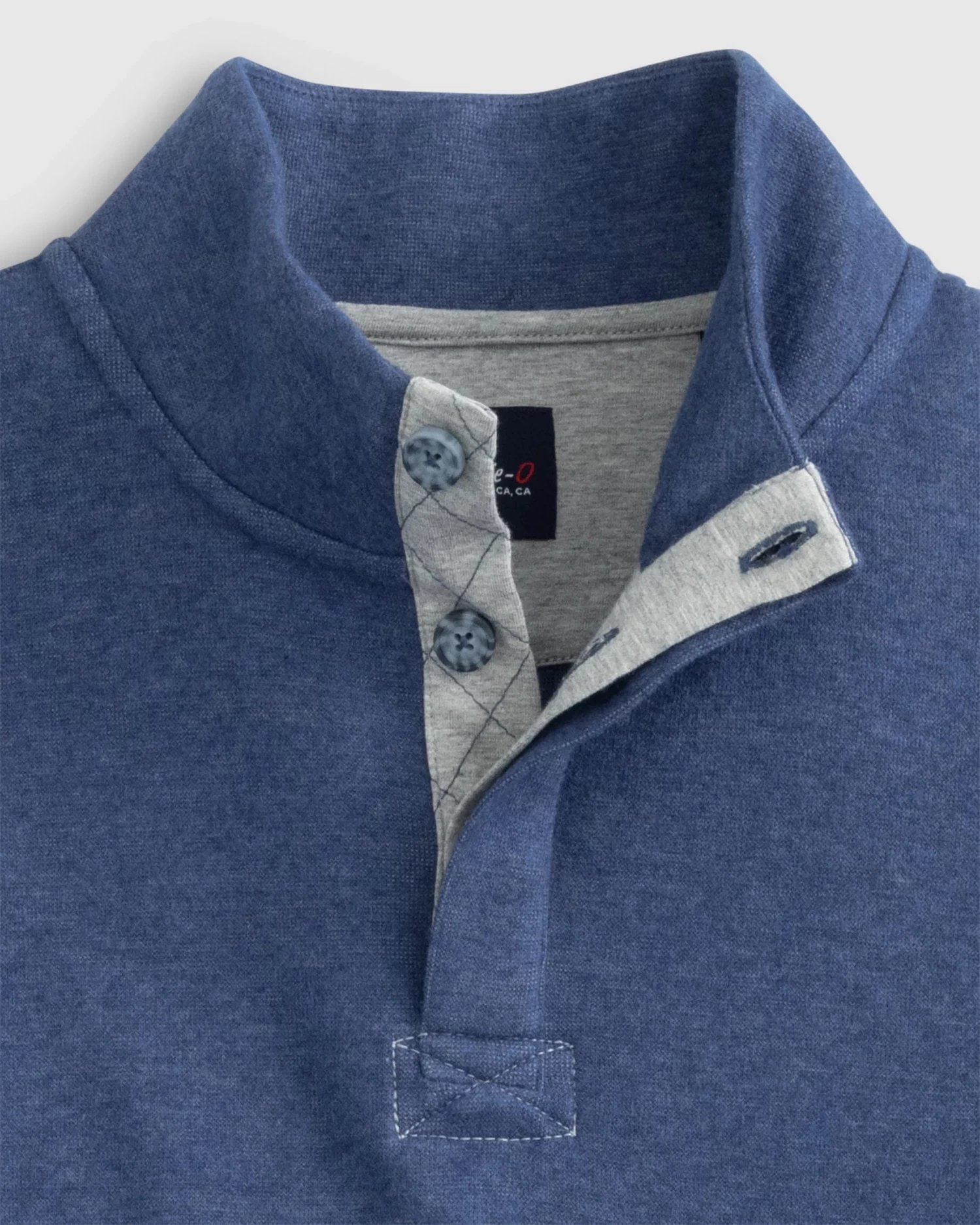 Banyan Henley Pullover In Ocean - Image 7