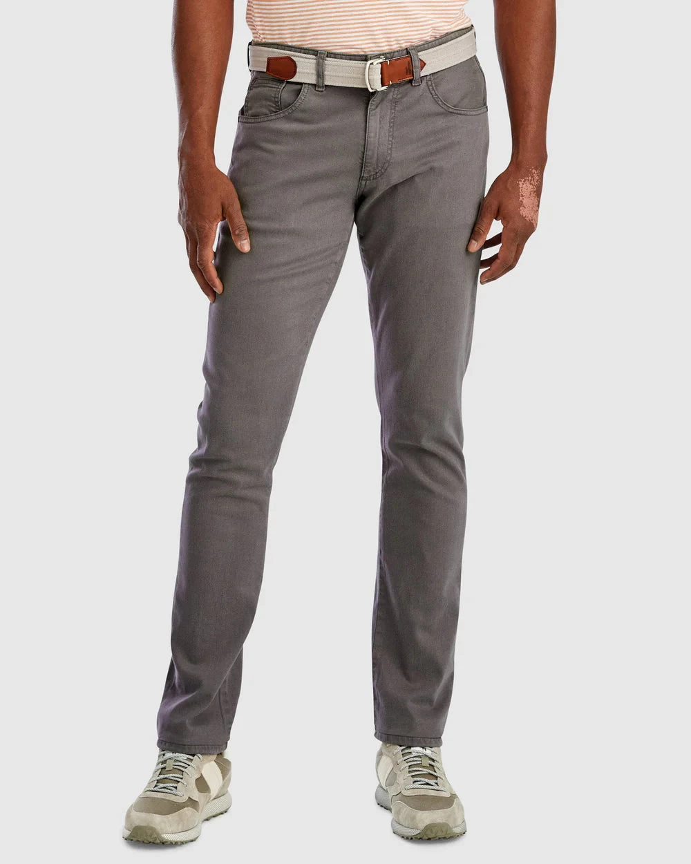Hugo 5-Pocket Pant In Granite