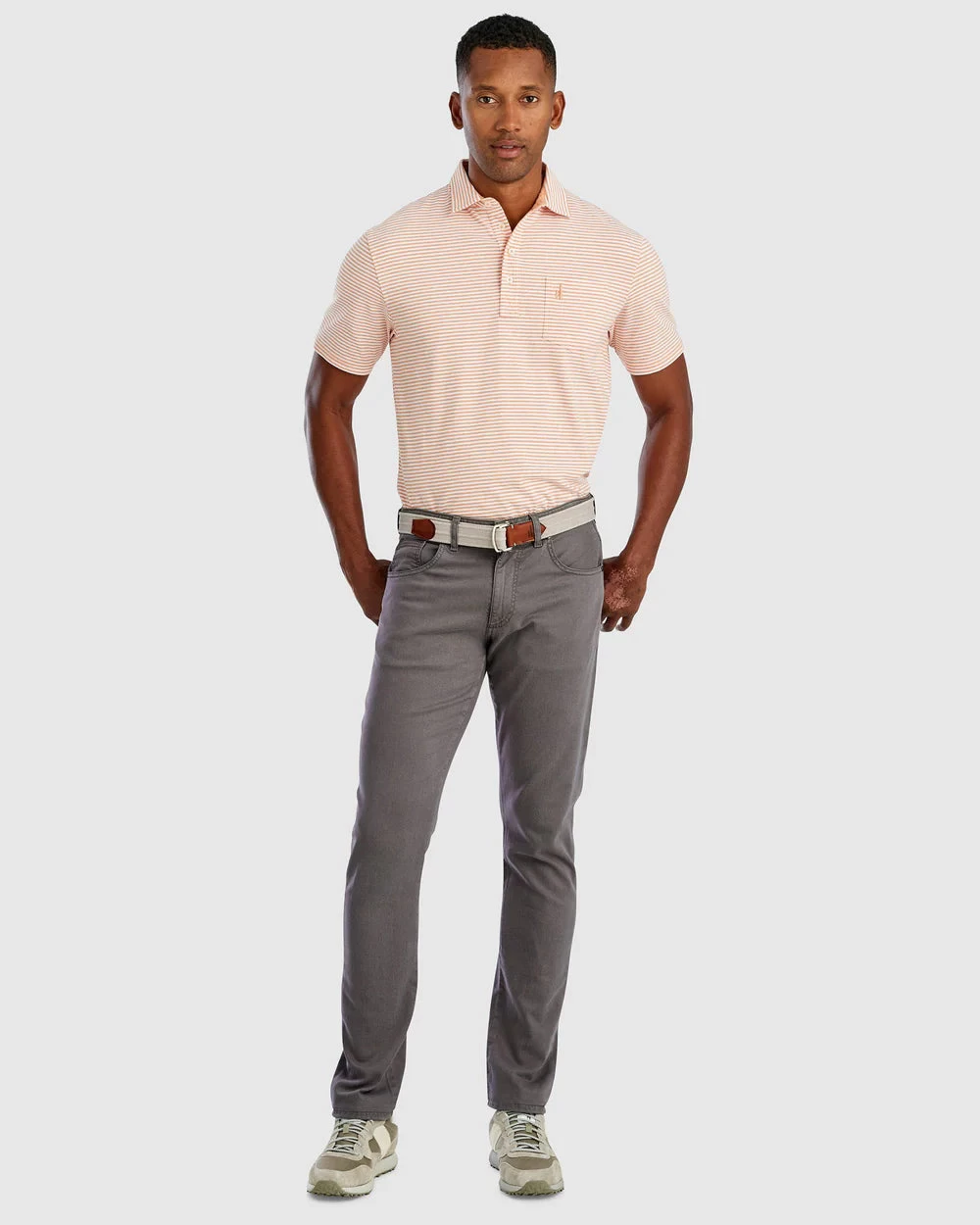 Hugo 5-Pocket Pant In Granite - Image 3