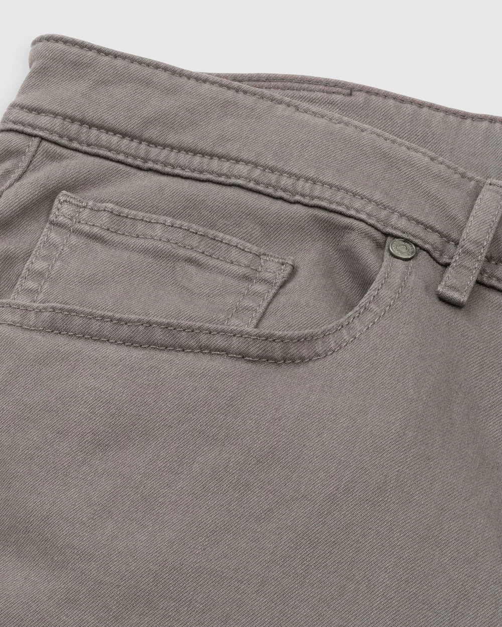 Hugo 5-Pocket Pant In Granite - Image 4
