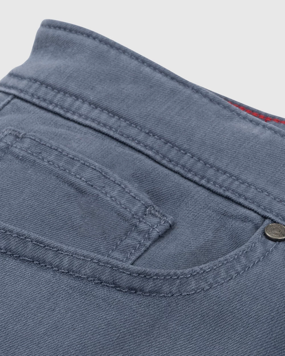 Hugo 5 Pocket Pant In Marine - Image 4