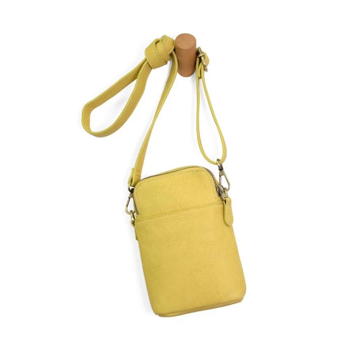 Jolene Crossbody Phone Bag In Yellow