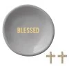 "Blessed" Earrings & Tray Set