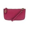 Mini Crossbody Wristlet In Fuchsia