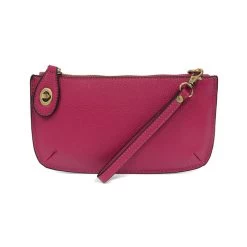 Mini Crossbody Wristlet In Fuchsia