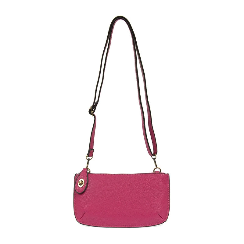 Mini Crossbody Wristlet In Fuchsia - Image 3