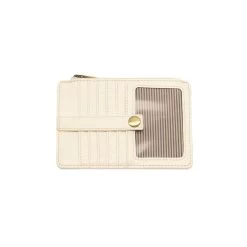 Penny Mini Travel Wallet In White