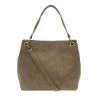 Jem Bucket Shoulder Bag In Dark Taupe
