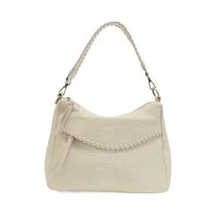 Cream Cassidy Whipstitch Hobo