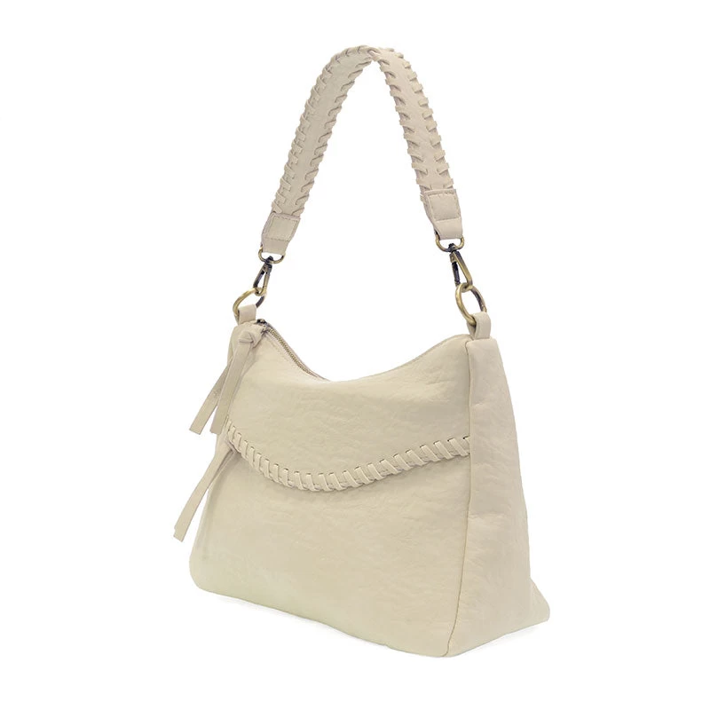 Cream Cassidy Whipstitch Hobo - Image 2