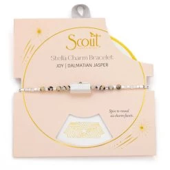 Joy Stella Bracelet In Dalmatian Silver