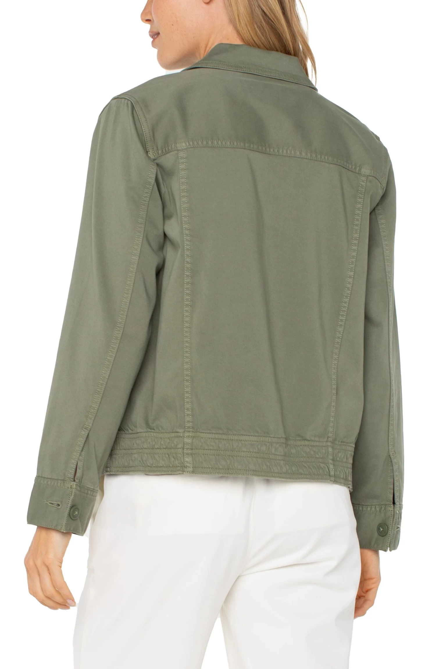 Button Front Cargo Jacket - Image 4