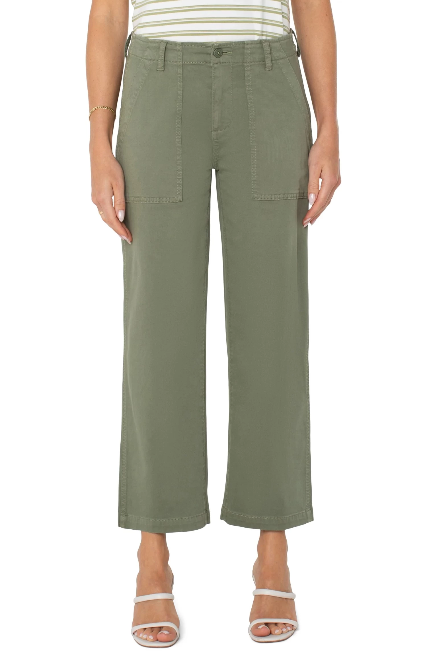 Cargo Crop Wide Leg