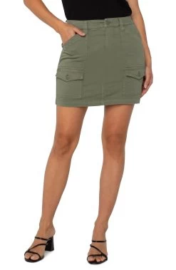 Martini Olive Cargo Skort