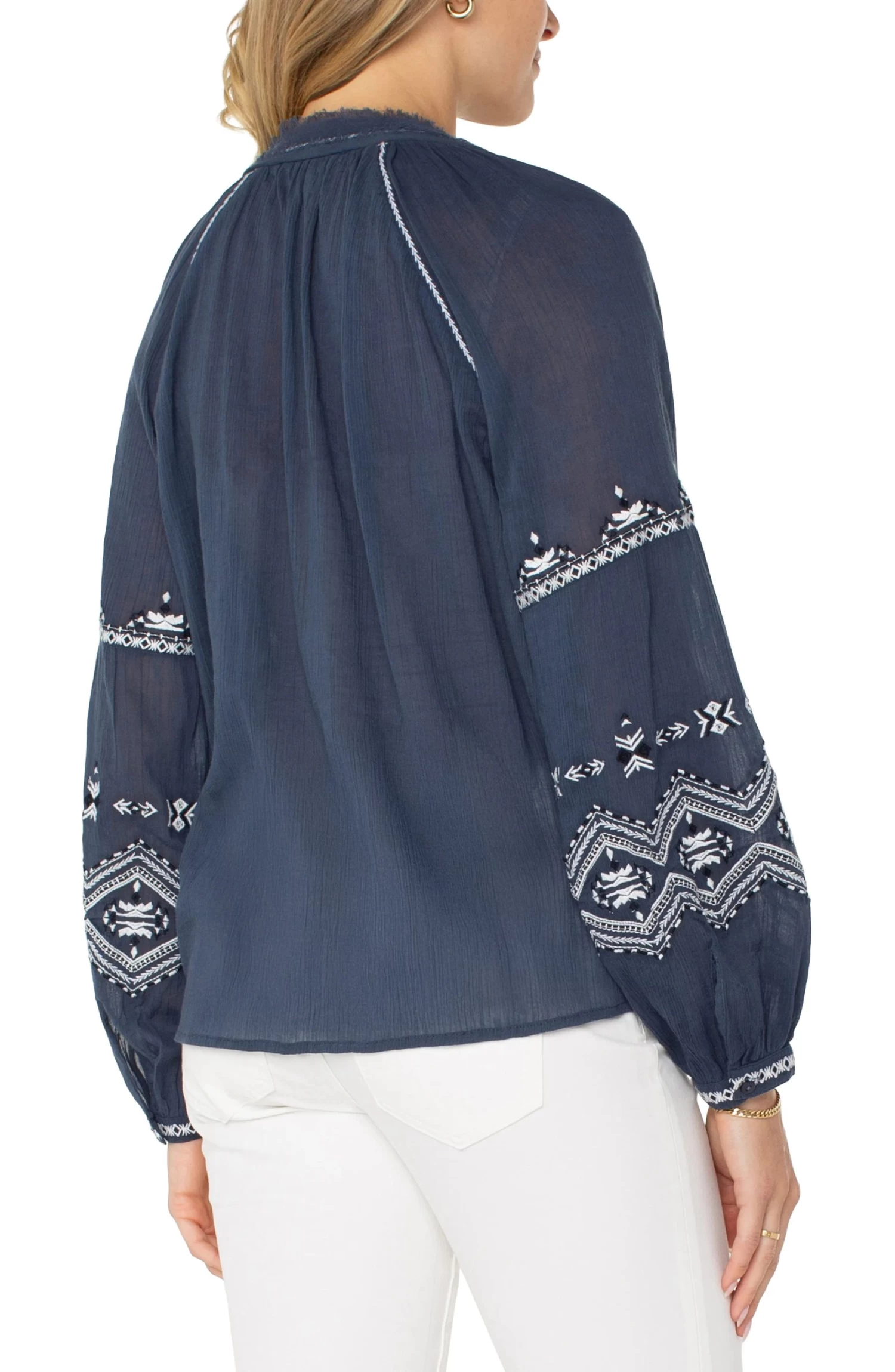 Raglan Woven Blouse - Image 3