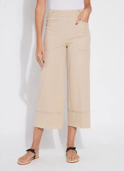 Linen Ananlia Wide Leg Denim