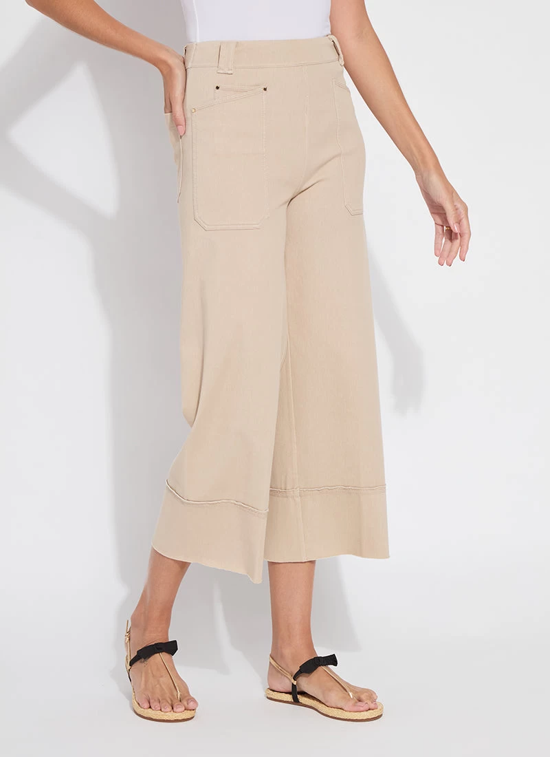 Linen Ananlia Wide Leg Denim - Image 2
