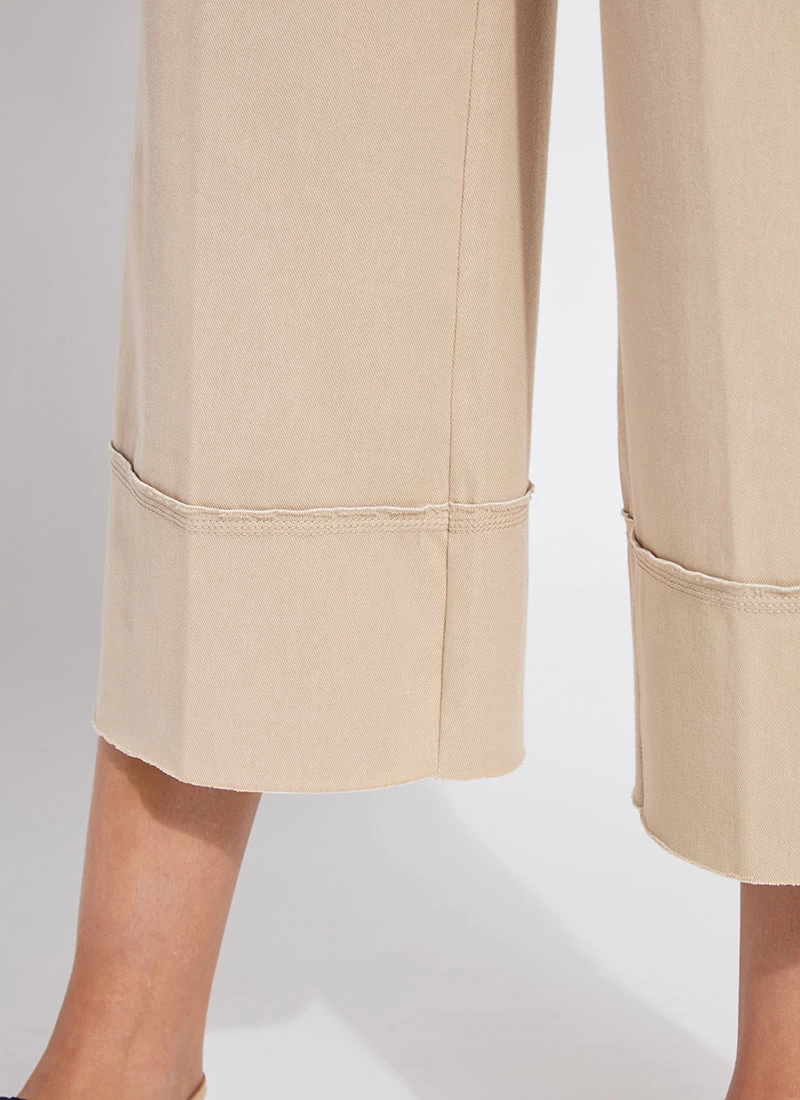 Linen Ananlia Wide Leg Denim - Image 3