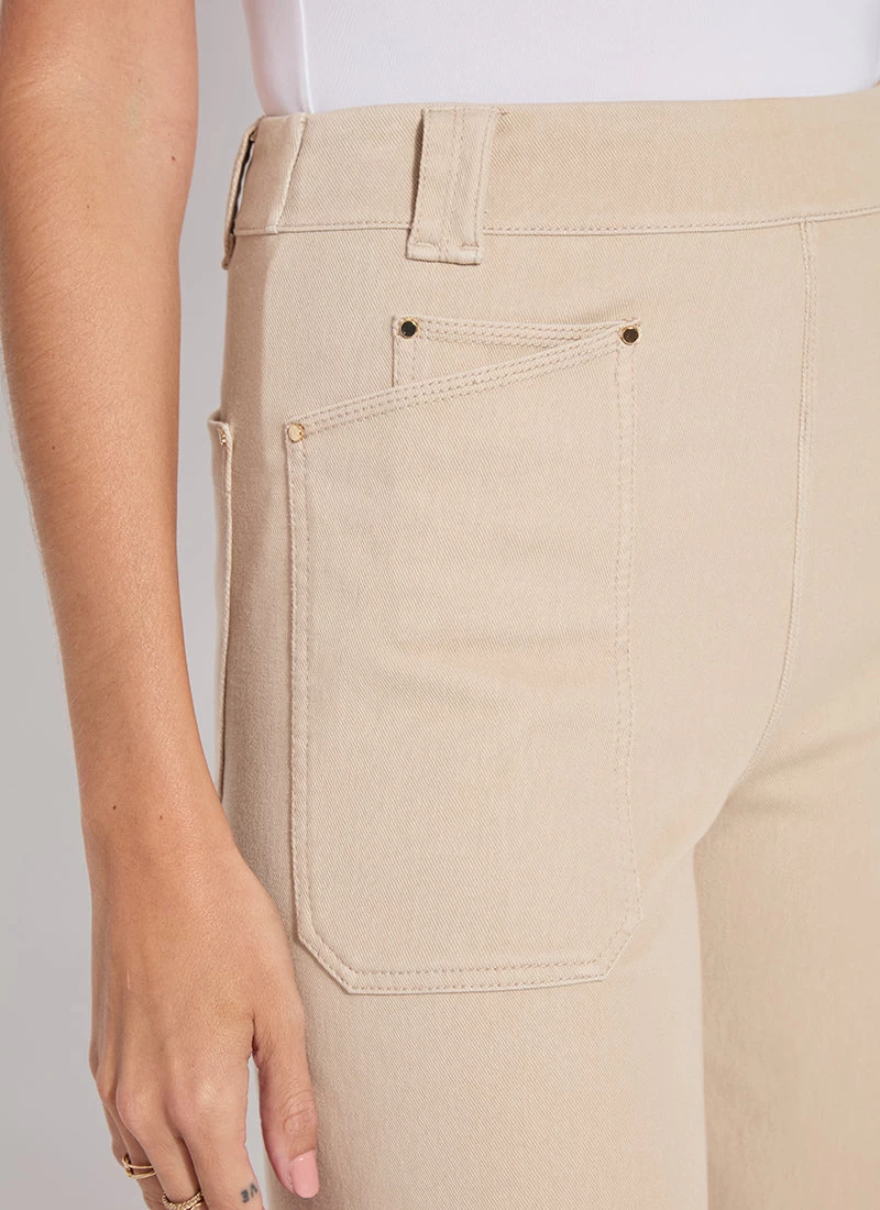 Linen Ananlia Wide Leg Denim - Image 8