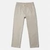 Rhythm Linen Jam Pant Bone