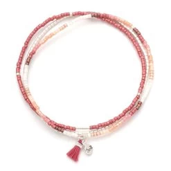 Trio Bracelet In Blush
