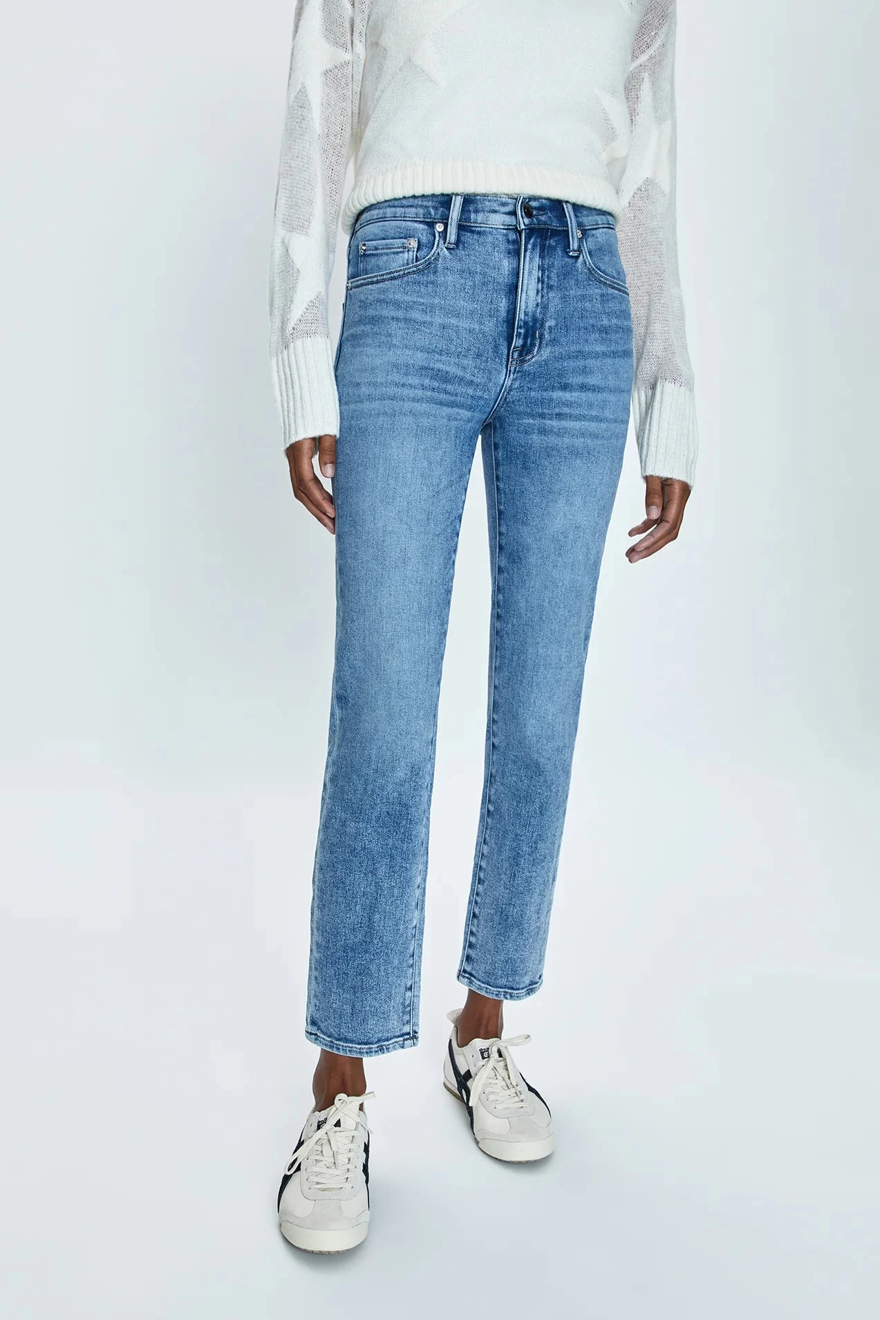 Madi Jeans In Silver Lake - Image 2