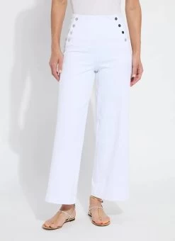 Mallory Sailor Hi Waist Wide Leg Denim