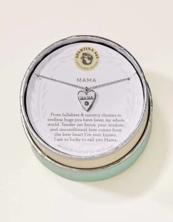 Mama Necklace In Silver