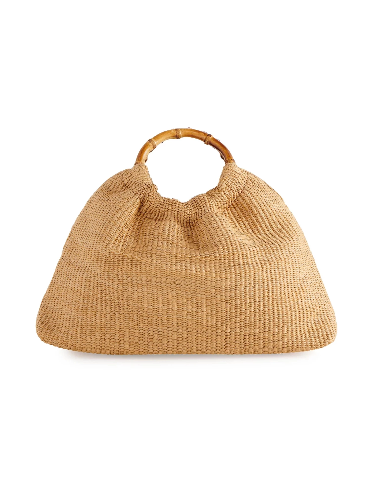 Mila Top Handle Bag In Natural