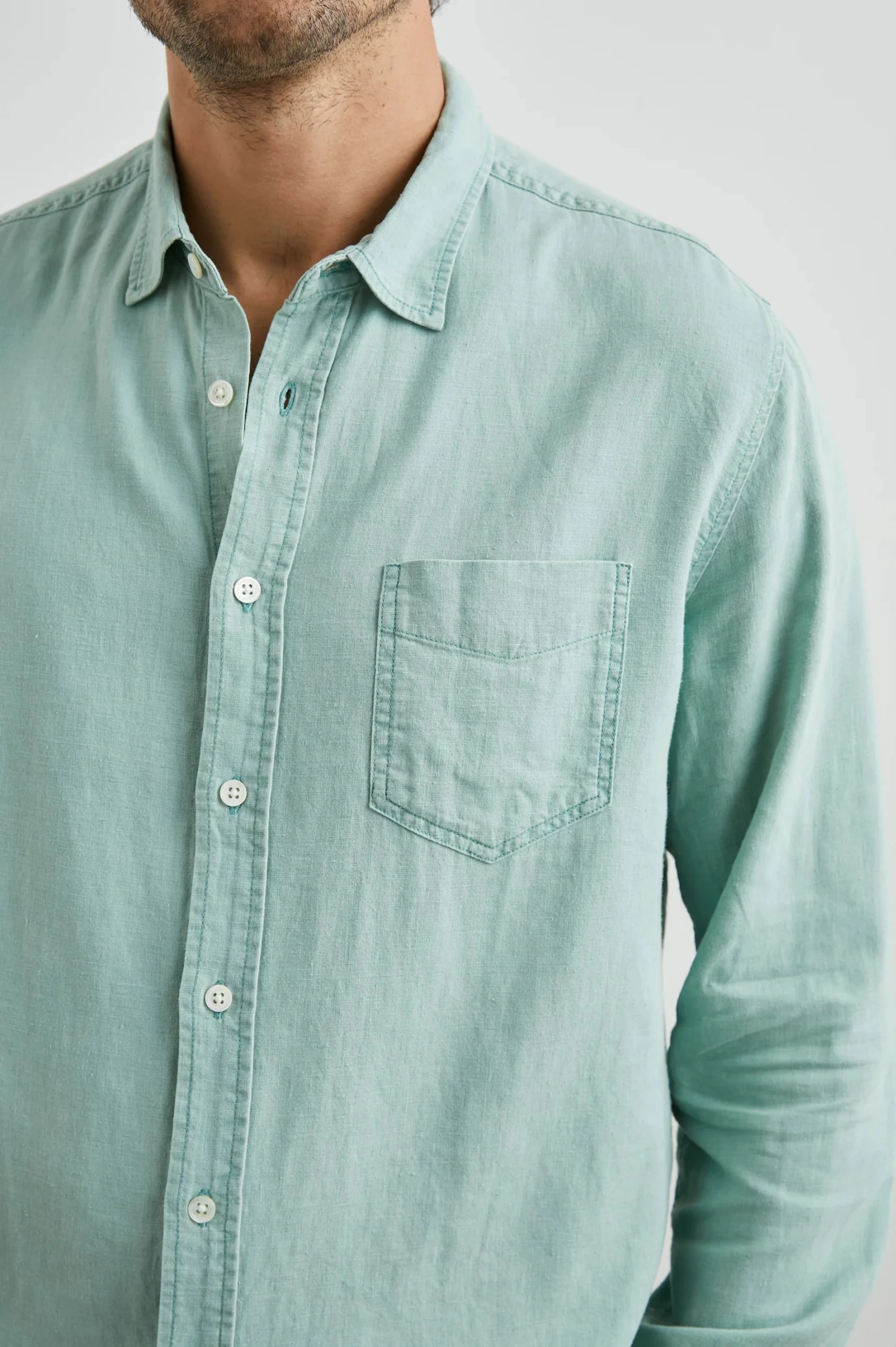 RAILS Mykonos Shirt In Jade - Image 3