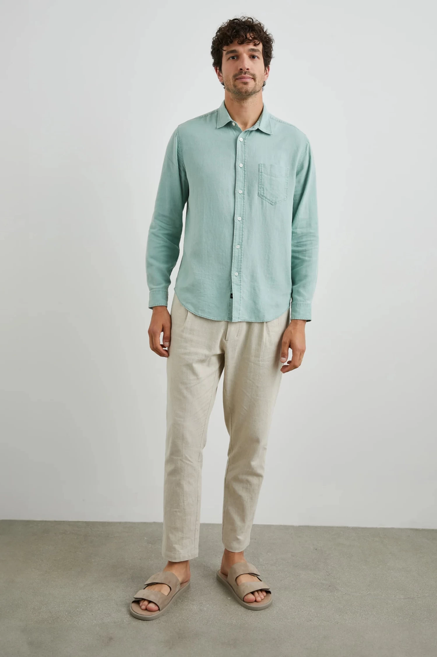 RAILS Mykonos Shirt In Jade - Image 4