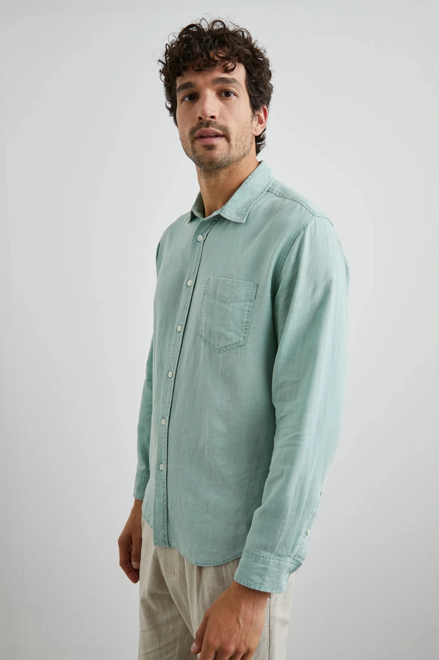 RAILS Mykonos Shirt In Jade - Image 5